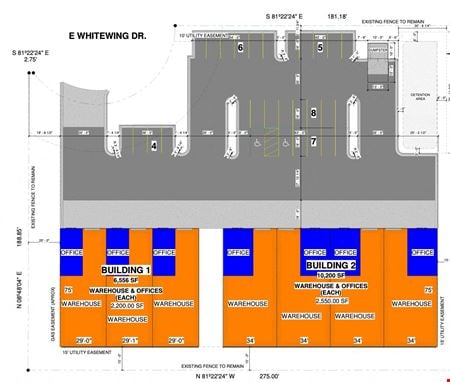 Industrial space for Rent at 1100 E Whitewing Ave in McAllen