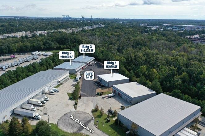 West Chatham Business Park | ±5,950 to ±10,175 SF Warehouse Space for Lease