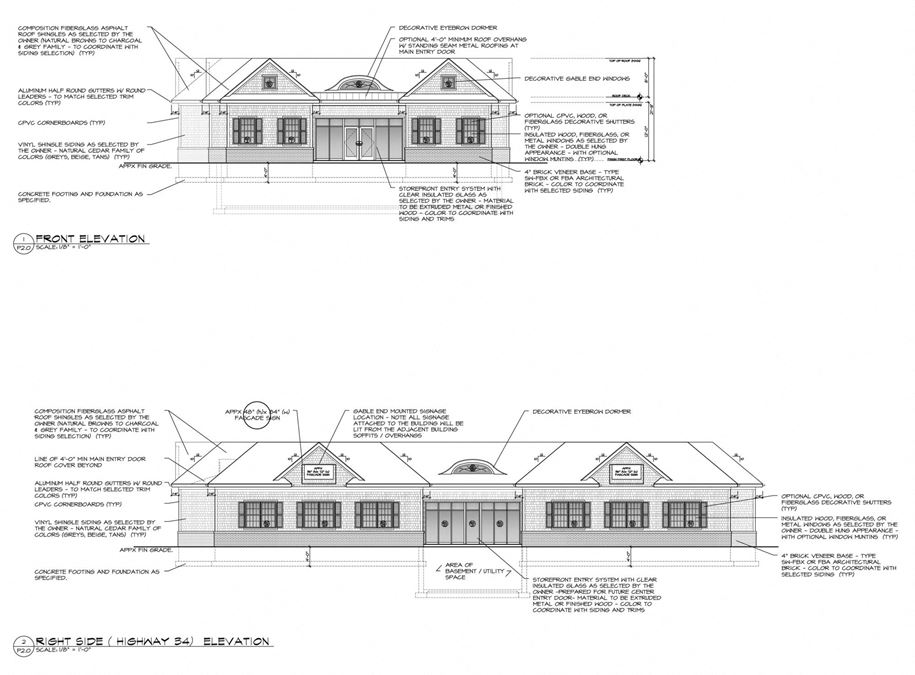 Planning Board Approved Building