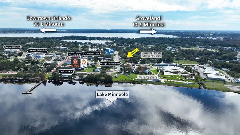 1,424 SF Office/Retail Building Downtown Clermont