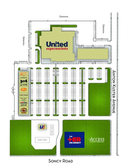 Retail space for Rent at 3562 South Soncy Road in Amarillo