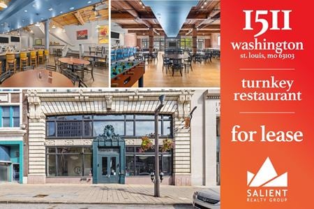 Retail space for Rent at 1511 Washington Ave in Saint Louis