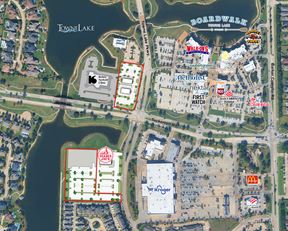 The Cove Final Pad Sites Adjacent to Boardwalk Towne Lake