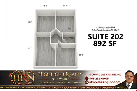 Office space for Rent at 4362 Northlake Blvd. in Palm Beach Gardens