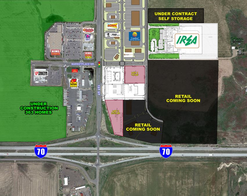 Marketplace Drive & 1st Street - SEC