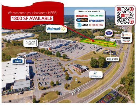 Retail space for Rent at 15423 S First St in Milan
