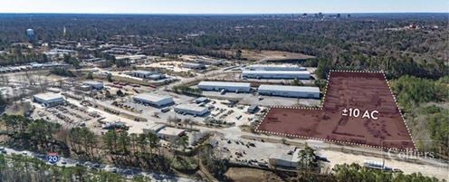 ±10 Acres of Industrial Outdoor Storage | Located just off I-20
