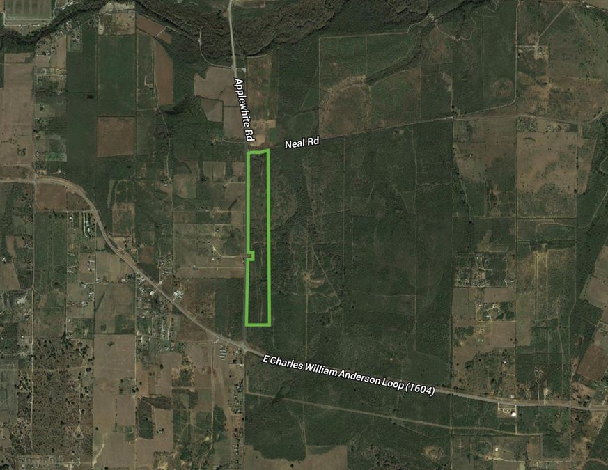 89.86 AC at the corner of Neal & Applewhite Road