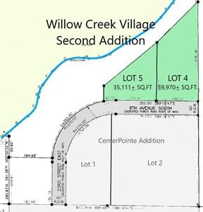 LOTS 4-5 WILLOW CREEK VILLAGE 2ND ADDITION CITY LANDS 33-117-52