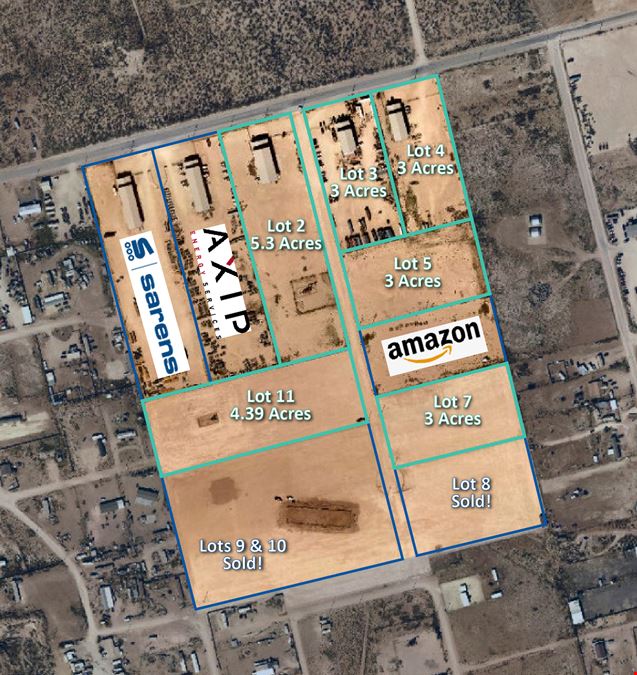 Odessa West Industrial Park - 3-4.39 AC Lots
