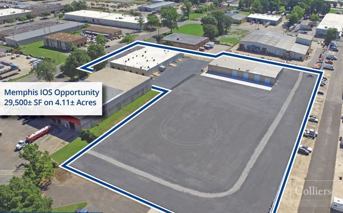 Memphis IOS Opportunity 29,500± SF on 4.11± Acres