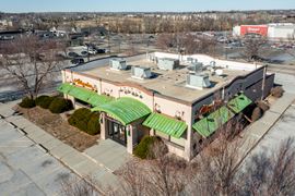 Retail pad with former Village Inn