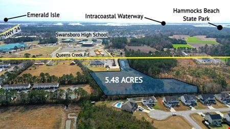 VacantLand space for Sale at 168 Queens Creek Rd Tract II in Swansboro
