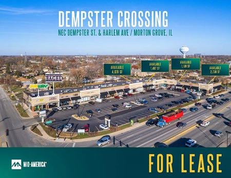 Retail space for Rent at  Dempster St & Harlem Ave in Morton Grove