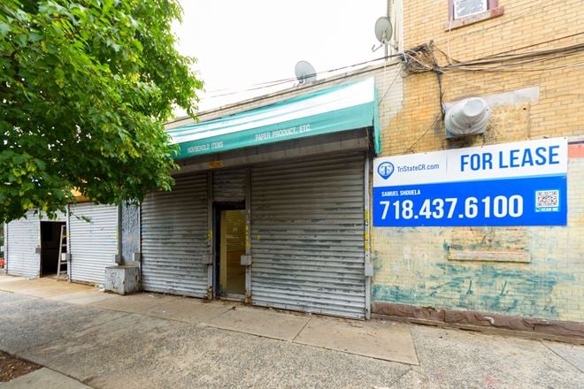 500 - 1,000 SF | 534 Sutter Avenue | East New York Vented Retail Spaces with Glass Frontage for Lease