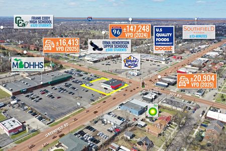 Retail space for Sale at 8657 Greenfield Rd in Detroit