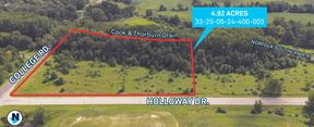 4.9 Acres Industrial Land Near US-127