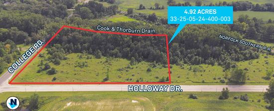 4.9 Acres Industrial Land Near US-127
