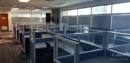 Call Center Space with New Furniture in Place - Virginia Beach