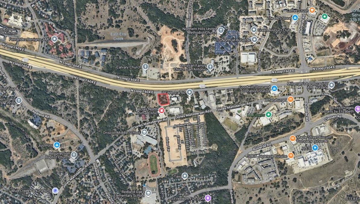 N Loop 1604 E