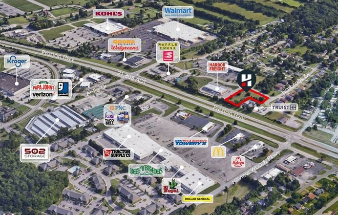 VacantLand space for Sale at 12100 Standiford Plaza Dr in Louisville