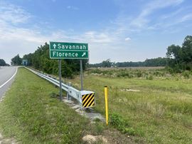 Commercial Lot in prime area immediately off I-95