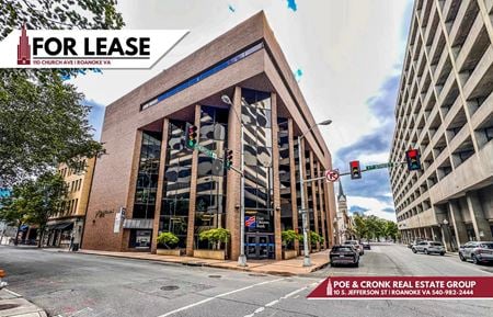 Office space for Rent at 110 Church Ave in Roanoke
