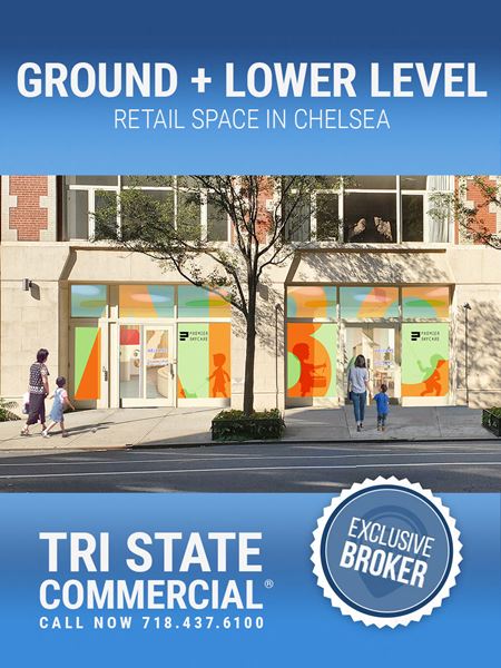 Retail space for Rent at 129 W 20th St in New York