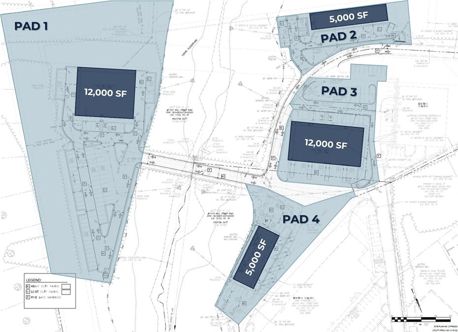 13.87 AC Land/Pad Sites