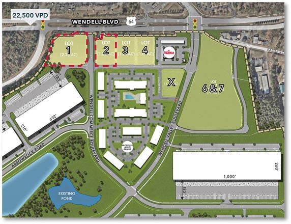 Wendell Commerce Center Retail Outparcels