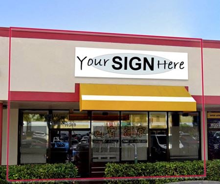 Retail space for Rent at 19349 South Dixie Highway in Miami