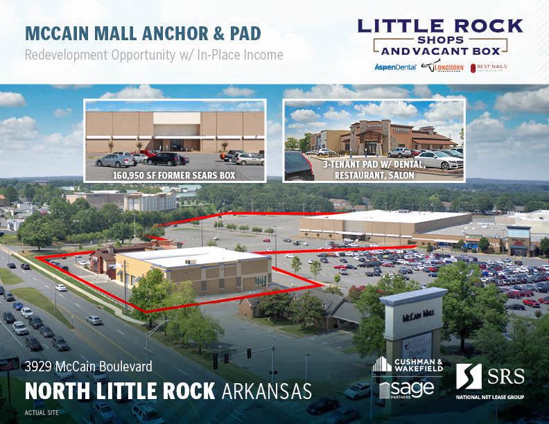 North Little Rock, AR - Little Rock Shops & Vacant Pad