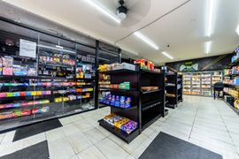 1,500 SF | 54 Howard Avenue | Corner Retail Space with Glass Storefront for Lease