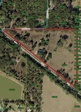 16 Acres boarders The Villages