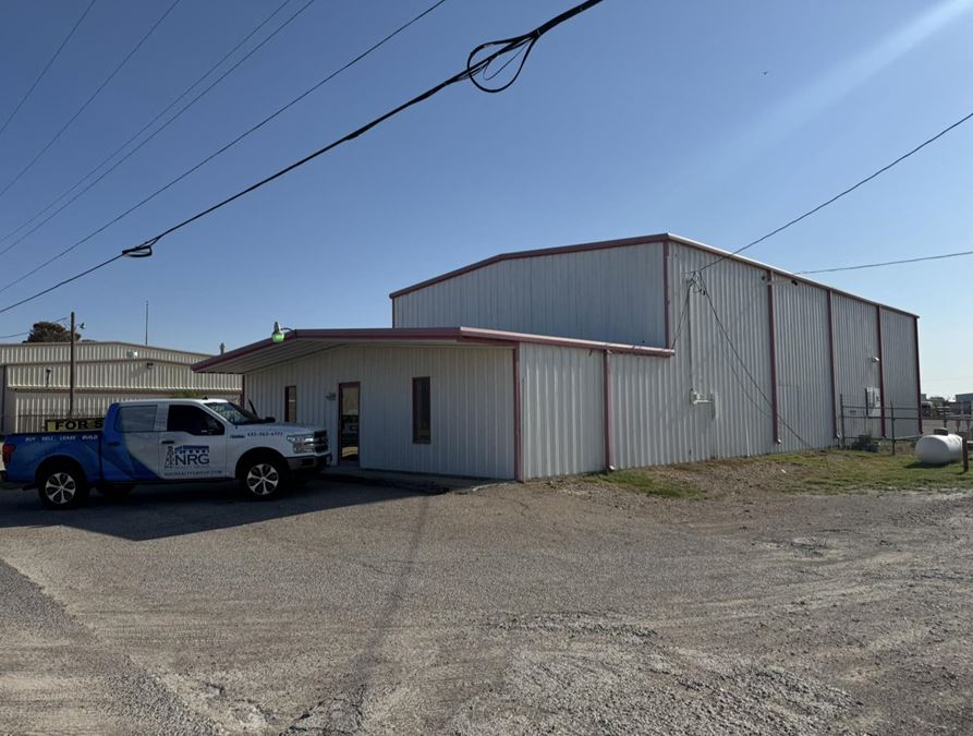 Truck Shop & Large Yard Near I-20 & FM 1788