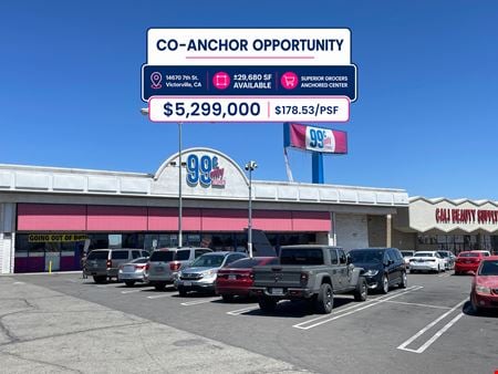 Retail space for Rent at 14670 7th St in Victorville