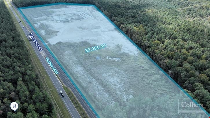 39.05± AC Industrial Land on New Kings Rd