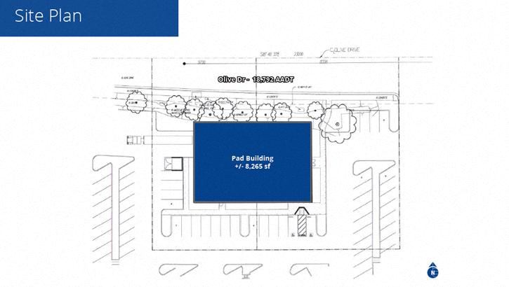 Freestanding Retail Pad Building