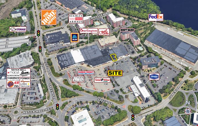 Retail space for Rent at 321 Speen Street in Natick