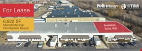 6,922 SF Industrial Space for Lease at 7413 Duvan Drive, Suite 400, Tinley Park, IL 60477