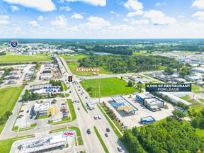 2,000 SF QSR in Operating Stripes / Sunoco Gas Station