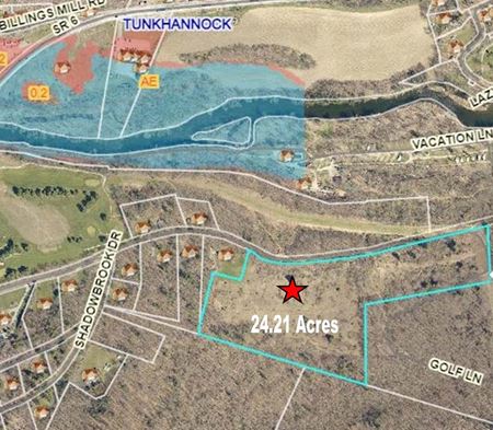 Land space for Sale at Golf Lane in Tunkhannock Township