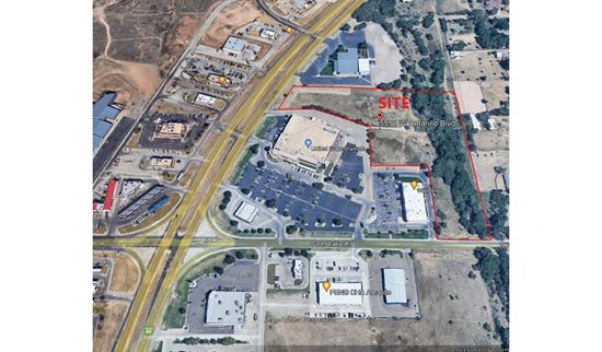 Development land on Amarillo Blvd W/I-40 Business