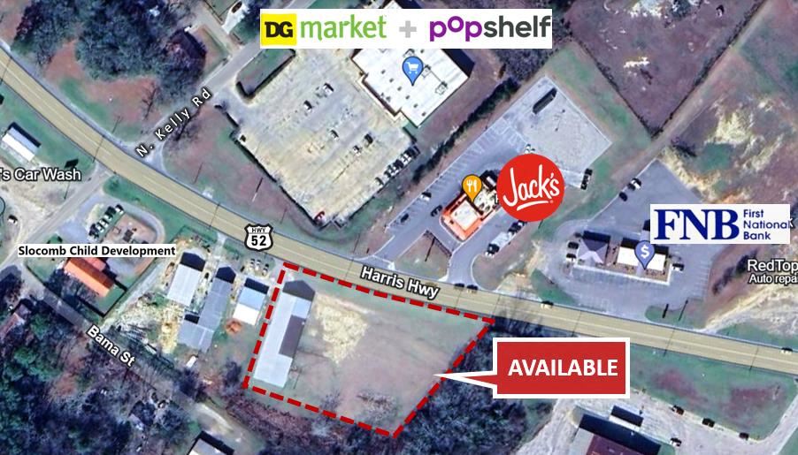 Slocomb, AL Warehouse on 2+/- Acres