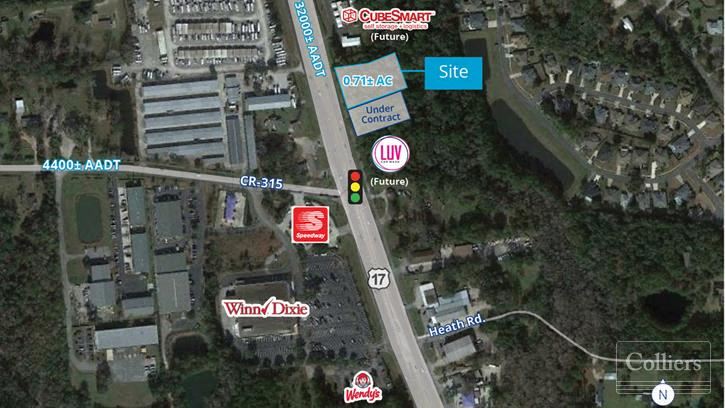 Retail / Drive-thru Opportunity with Frontage on US 17