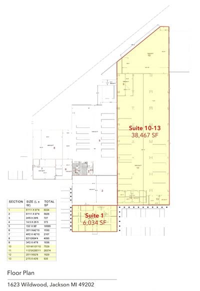Industrial/Flex for Lease in Jackson