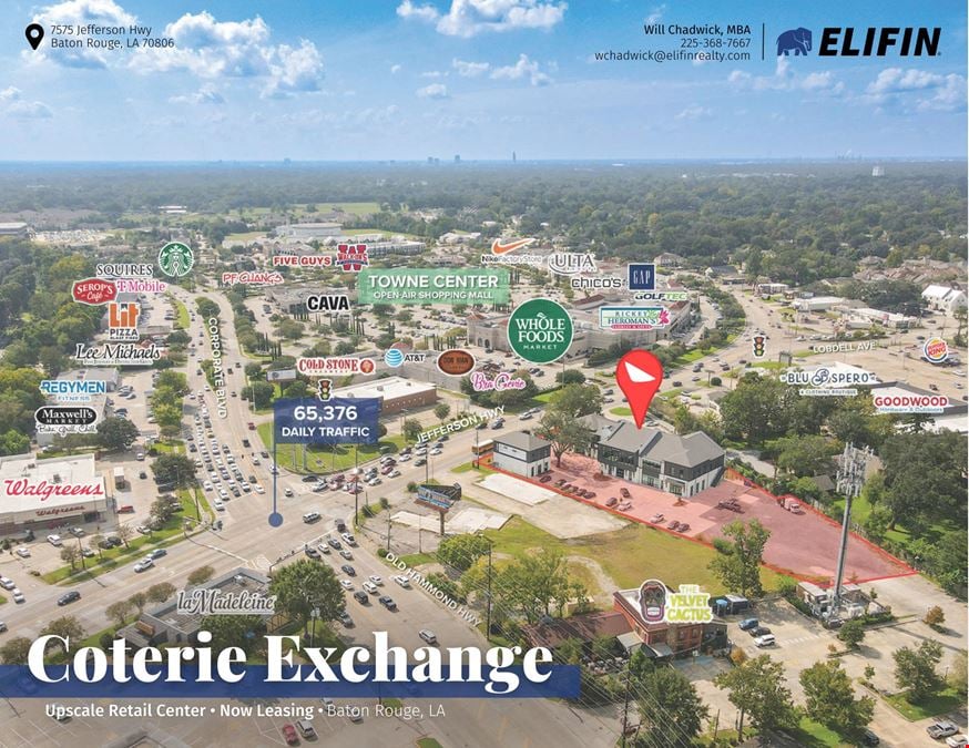 Coterie Exchange – Upscale Retail Center