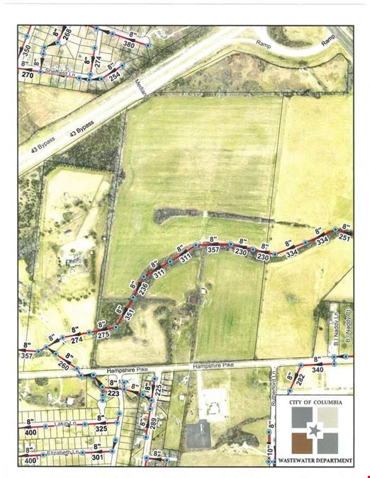 104 Acres Development Land, Columbia, TN