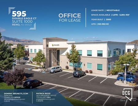 Office space for Rent at 595 Double Eagle Ct in Reno