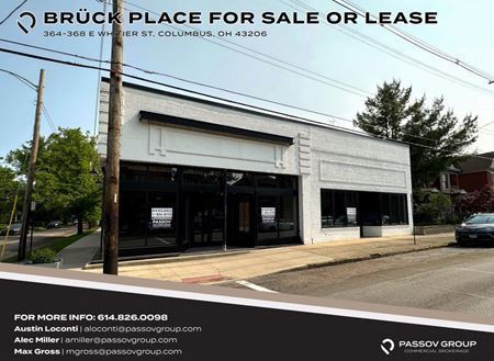 Commercial space for Rent at 364-368 E Whittier  in Columbus